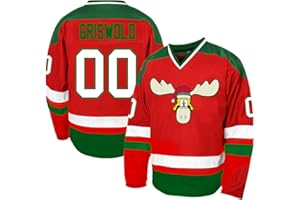 CUTHBERT #00 Griswold Movie Ice Hockey Jersey Men's Christmas S-3XL Vacation Stitched Shirts