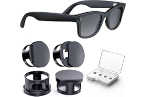 seynli LED Light Blocking Covers for RayBan Meta Wayfarer, Skyler, Oakley, Headliner