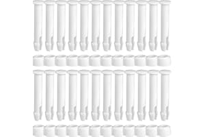 TOPJOWGA Piezas de Repuesto para Marco de Piscina, 24 Piezas Piscina Pool Joint Pins & Seals, Repuesto de Piscina de Plastico, Pasador de Repuesto de Piscina, Repuesto para Piscina