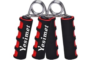ESMARTLIFE 2 Pack Hand Grip Strengthener Set,Finger Gripper, Hand Grippers - Hand Exerciser for Quickly Increasing Wrist Forearm and Finger Strength