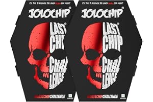 Jolochip Last-Chip-Challenge (Pack of 2) | Extreme Spicy Tortilla Chip | Hottest Chip in the World