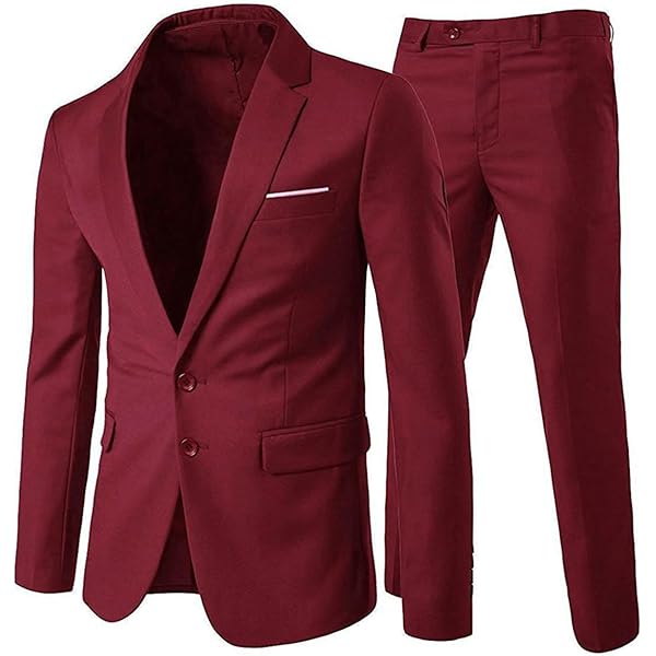 Allthemen Mens Suits 2 Stuk Slim Fit Trouwjurk Pak Twee Knoppen Zakelijke Pak Blazer Casual Jassen Broek, Donkergrijs, XXL Allthemen Mens Suits 2 Stuk Slim Fit Trouwjurk Pak Twee Knoppen Zakelijke Pak Blazer Casual Jassen Broek, Donkergrijs, XXL