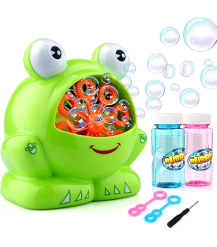 PANACARE Bunny Bubble Machine, Children's Bubble Blowing Toy With