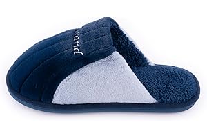 R-ISLAND Zapatillas de estar por casa ,Zapatillas de invierno para hombre,Comodo y Ligero,Mantener calientes y Anti-Frio..