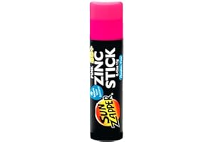 Sun Zapper Zinc Stick - Rosa Farbe Sonnenschutz LSF 50+ Australische Sonnencreme
