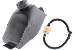AISEN Réservoir De Carburant De Gaz 6mm Filtre À Tuyau D'essence Tuyau + Clip pour 2 Temps 47Cc 49Cc Mini ATV Quad Bike Pocket Bike