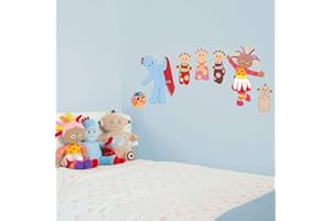 STICKERSCAPE in The Night Garden Friends Wall Sticker (Regular Size) | Official in The Night Garden Wall Sticker