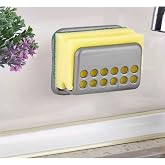 Dish Sponge Holder Sink Top Sponge Arranger Spongematic Sponge Hanger with Practical Suction Cup