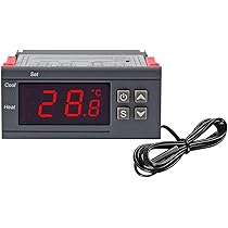 Sensore Temperatura Termostato Termostato Digitale W1209 Con Case - Regola La Temperatura Da 50°C A 110°C, Alimentazione 12V W1209 Thermostat Trigger Temperature