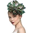 VIMARO Peacock Fascinator Hat, Peacock Fascinators for Women, Tea Party Kentucky Derby Hats for Women