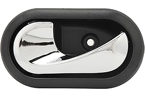OUKENS Poignée De Porte Intérieure Automatique, Poignée De Porte Intérieure De Voiture, Poignée De Porte Intérieure De Haute Résistance Pour Dacia Dokker Duster Lodgy Sandero (gauche (8200733848))(left)