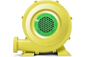 COSTWAY Ventilatore di Aria del Castello Gonfiabile, Soffiatore per Giochi Gonfiabili con Cavo di Alimentazione, per Castello Gonfiabile, Scivolo Acquatico e Giochi Gonfiabili (680W+Modello 2)