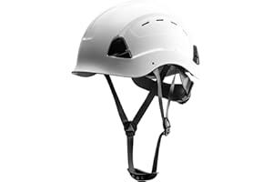 Uninova Schutzhelm für die Baustelle,Belüfteter Bauhelm mit Schweißband und Ratschensystem für Erwachsene,EN 397 Einstellbarer Industrie Arbeitsschutzhelm Arbeitshelm