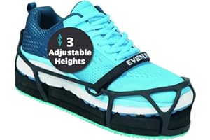 EVENup – The Authentic Shoe Balancer | Adult Size Medium | For Use with Fracture Boots or Leg Length Discrepancies | Improves Your Gait Using a Variety of Height Adjustments