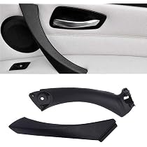 Tirador De Puerta Interior Para BMW Serie 3 E90/E91/E92/E93 (2004-2012) | Repuesto En ABS Y PC, Antidesgaste, Con Tornillos (LHD)