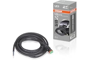 ‎OSRAM OSRAM LEDriving® Connection Cable 300 DT AX, LEDPWL ACC 103, OFF ROAD, Zubehör für LED Arbeitsscheinwerfer Professional Series PX, schwarz