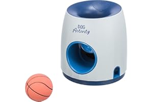 Trixie – Dog Activity Swapper, 17 × 18 cm, Juguete Interactivo para Perros, Dispensador Mecánico de Golosinas, Estimula la Mente y el Juego Activo