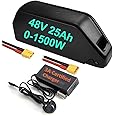 48V 25Ah Shark Ebike Battery for 500W 750W 1000W 1500W Electric bike Conversion Kit