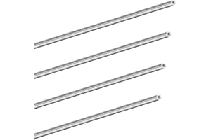 LAVMHAB Tubo in acciaio inossidabile 304, diametro esterno 4 mm x spessore 1,0 mm, lunghezza 300 mm, tubi rotondi in acciaio inossidabile senza saldatura (4 pezzi)