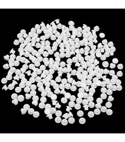 PATIKIL 6mm Diamètre Silicone Rond Snap, 30 Pièces En Type Verrouillage