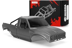INJORA IR60-24 Pickup Hardbody Schale Karosserie mit Bettrahmen für 1/24 RC Crawler Axial SCX24 C10 Bronco Deadbolt Wrangler