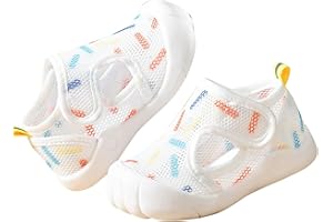 DAPONGZHI Sandali per Bambini, Scarpe Primi Passi per Bambini, Scarpe Piatte per Bambini, Scarpe da Ragazzo, Scarpe a PiediNudi, Sandali Estivi Sportivi, Sandali per Neonati, Suola Morbida, Antiscivolo