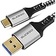 SUCESO USB-C to USB 3.1 Gen2 Cable 1.6FT USB A to USB C Data Cable 10Gbps Data Transfer 60W Fast Charging for Galaxy S23 S22 Switch PS5 Huawei LG V20 Pixel 7 USB C External SSD Carplay Android Auto