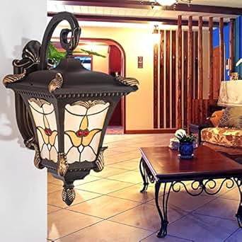 Amerikanische pastoralen Außenwandbeleuchtung Außenterrasse Villa