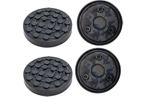 FILAVERSE - 4pz Tamponi a Cuffia per Ponte Sollevatore Kit Cuffie ø145/135mm H26mm Specifici per Ponti RAVAGLIOLI | Appoggio Stabile e Sicuro