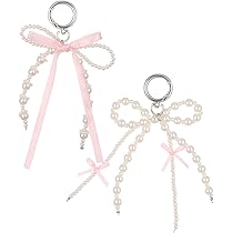 Lot De 2 Breloques Y2K Pour Téléphone - Motifs Fraise & Papillon + Étoile - Accessoire Décoratif Pour Coque, Sac Ou Porte-clés