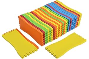 LABSTANDARD Aufwickler Angeln Vorfachaufwickler Angelschnur Schaumplatte Schaumplatten Wickelbrett Angelzubehör Werkzeug für Halten von Haken Angelschnüren Zufällige Farbe