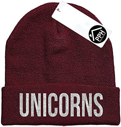 UNICORNS Beanie Hat Unisex Winter Bobble Beenie Skullies Fashion Hat