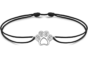 JENDEAR SHINE Cavigliera Donna Argento Sterling 925, Cavigliera con Catena in Corda Fatta a Mano Regolabile, Gioielli Cavigliera da Spiaggia Estiva