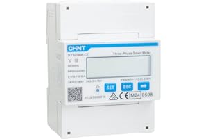 LIVE4 FUTURE CHINT DTSU666-CT Contatore di energia intelligente elettronico trifase DIN35mm, 1,5(6) A con connessione CT, con interfaccia RS485, conforme a Modbus RTU, certificato MID