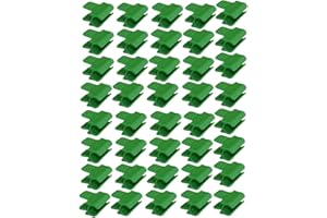 YYwenting 40 Pcs Greenhouse Clamps Plant Clips Film Row Cover Netting Tunnel Hoop Clip Greenhouse Film Row Cover Netting Clips for 11mm Plant Extension Support
