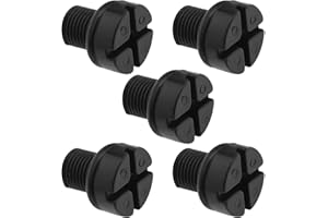 EMSea 5 Piezas de Repuesto de tapón de Tornillo de ventilación 17111712788 Compatible con BMW Serie 3 E30 E36 E46 E90 E91 refrigerante radiador expansión Tanque purgador Tornillo con arandela