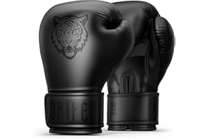 ‎DRIPEX Dripex Boxhandschuhe, Boxsack Punchinghandschuhe, PU Leder Boxing Gloves, MMA Sparring Handschuhe Muay Thai Kickboxhandschuhe Männer Damen Jugendliche 8 10 12 14 16 oz