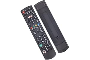 Riry Reemplazar el mando universal tv panasonic Compatible con todos los televisores inteligentes LCD LED de Panasonic