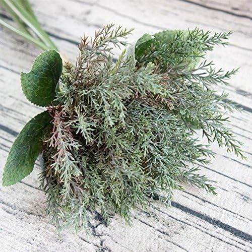 Codex cypress leaves,artificial flowers,fake flowers,silk flowers,bouquet,real touch flower-A