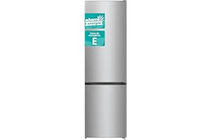Hisense RB434N4AC2 Frigorífico Combi, Total No Frost, Inox Altura 200 cm, Capacidad neta 331 L, ECO mode, Botellero, Silencioso 38 dBA
