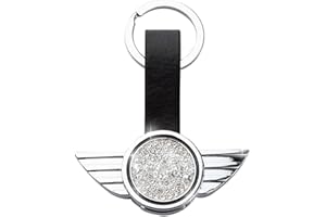 QINQIN LUQIQI Ornamento Simple del Llavero del Diamante del Coche del Estilo Creativo para Mini Cooper F54 F55 F56 F60 R56 R60 (Color Name : Mini)