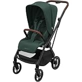 Maxi-Cosi Leona2 &Ccedil;ift Y&ouml;nl&uuml; Uzatılabilir Sırt Desteği Tam Yatabilir Bebek Arabası Twillic Green