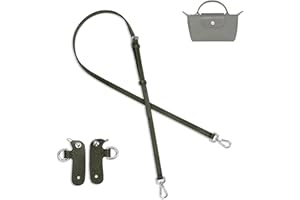 jiesinlov sac en cuir de bandoulière réglable kit de conversion sangle pour Le Pliage anse bandouliere pour sac Pouch(MINI Nouvelle Version-Vert Foncé)