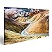 Produktbild Bild Bilder auf Leinwand Buntes vulkanisches geothermisches Feld der heißen Quelle Ke Wandbild, Poster, Leinwandbild MFL