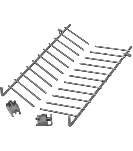 Diplomat ADP8630 ADP8640 Lavastoviglie posteriore Cap ferroviario per il caricamento Rack/Basket Runner