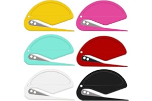 XHSBBB 6Pcs Knotting Comb Pet Knot Combs Hair Remover, Multifunctional Letter Opener Mail Envelope Wrapping Paper Cutter with Safe Plastic Handle for Cats Dogs Letters