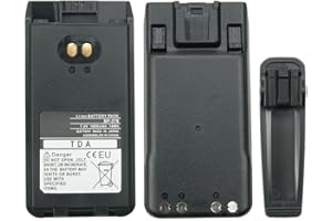 VINEYUAN BP-279 Batteria agli ioni di litio per F1000 F2000 F1000D F2000D F1000S F2000T Batteria radio bidirezionale di ricambio con clip da cintura