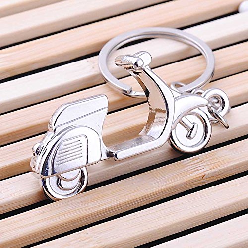 Preisvergleich Produktbild Motorrad Schlüsselanhänger Anhänger Schlüsselring (Silber)