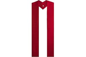 IvyRobes Unisex Sovrapposizione Stola del Clero - 239cm Pastore Nozze Sacerdote - Chiesa Accessorio