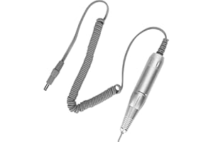 AKOZON Wymiana Rękojeści Wiertarki do Paznokci 35000 Obr./min Wiertarka do Paznokci Rękojeść Wiertarka do Paznokci Pióro Maszynowe Elektryczny żel Akrylowy Polerowanie Paznokci